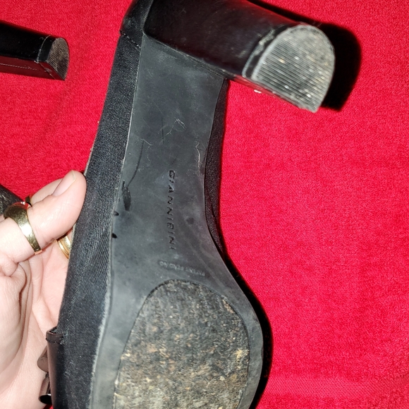 Black Giannibini High Heels - Picture 9 of 10